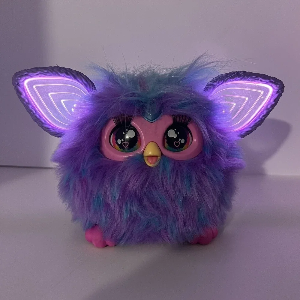 Furby 2023‎ Purple/Blue Interactive Robotic Toy-TESTED